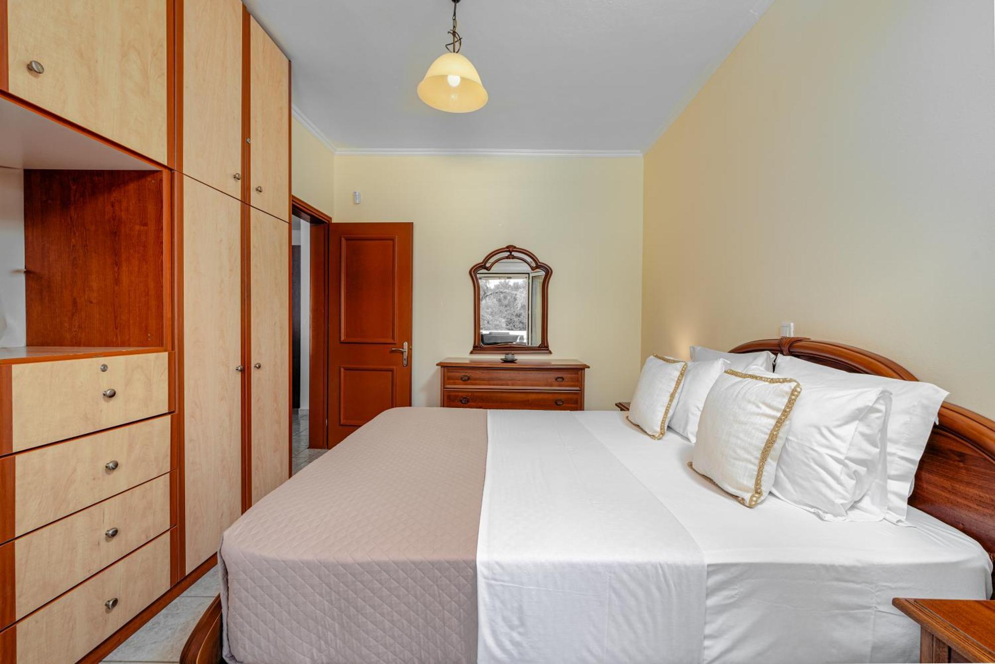 Villa Rosa 3 Bedroom With Sea View Tragaki Bagian luar foto